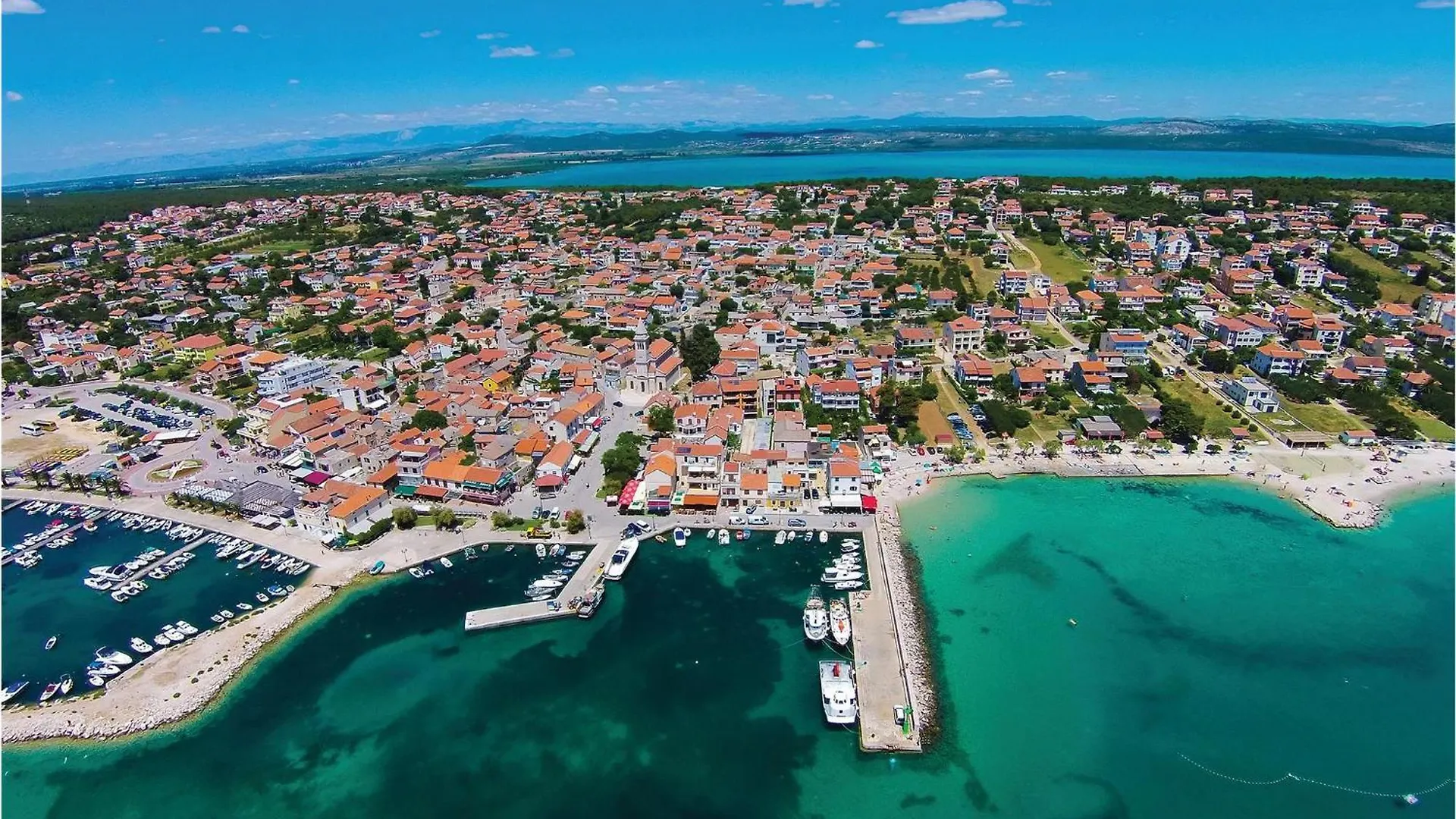Lovely Apartment In Pakostane With House Sea View