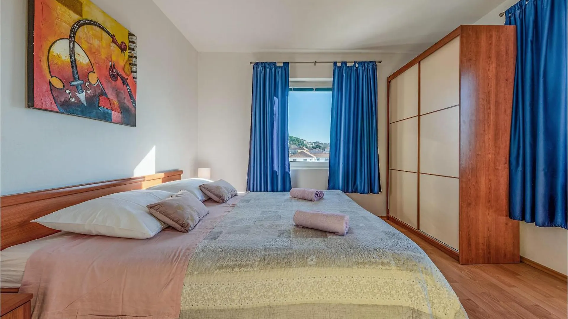 Lovely Apartment In Pakostane With House Sea View