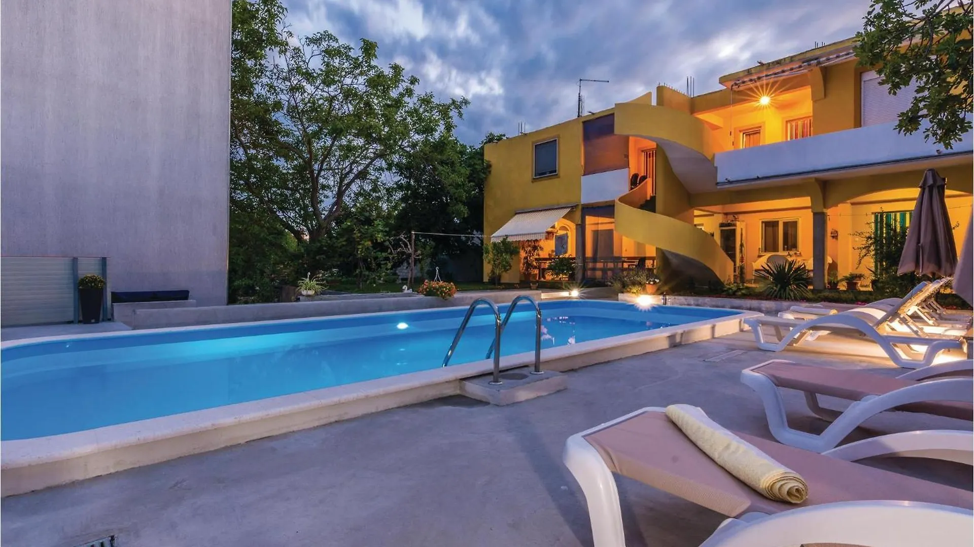 Lovely Apartment In Pakostane With House Sea View